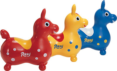 Попрыгун RODY синий Ledraplastic