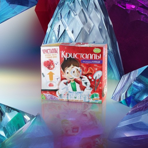 Французские опыты КРИСТАЛЛЫ Bondibon