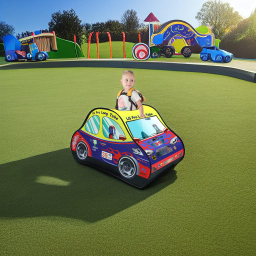 Игровой домик Гоночный автомобиль с шариками