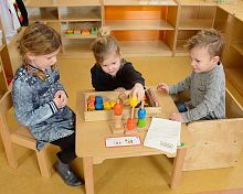 Игра-сортировка Шнуровка Бусы (Набор 1) Masterkids Игра-сортировка Шнуровка Бусы (Набор 1) Masterkids
