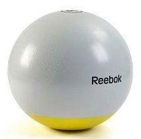 Гимнастический мяч REEBOK с утяжеленным дном и системой ABS 75 см серый