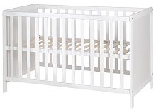 Многофункциональная детская кровать Hamburg 60х120 см белая Roba