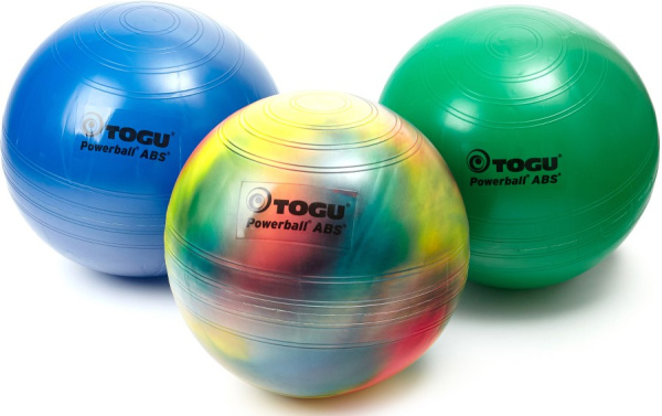 Гимнастический мяч TOGU ABS Powerball 55 см зеленый