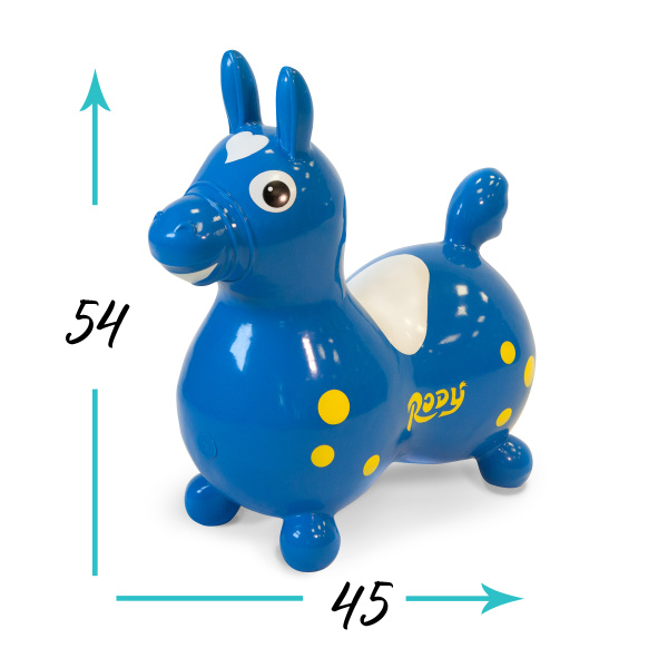 Попрыгун RODY синий Ledraplastic