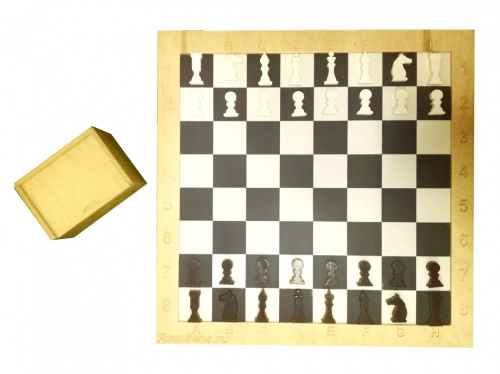 Настенная игровая панель Шашки и шахматы на магнитах