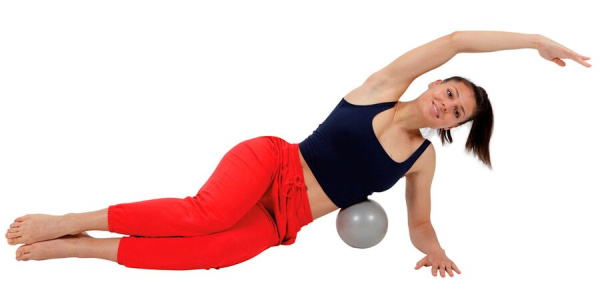 Мяч для пилатес и йоги Universal Pro L 17 см Ledraplastic