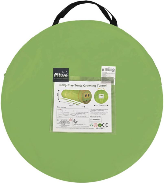 Игровой туннель Гусеничка 148х46х46 см PITUSO