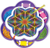 Мозаика-шнуровка Creativo String Art Мандала Quercetti