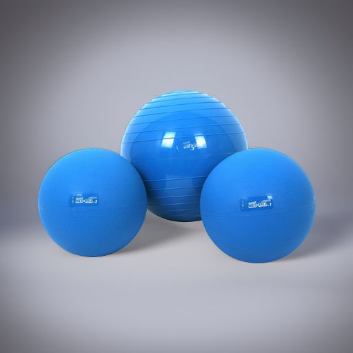 Мяч для фитнеса утяжеленный MED BALL 23 см 2 кг синий Ledraplastic