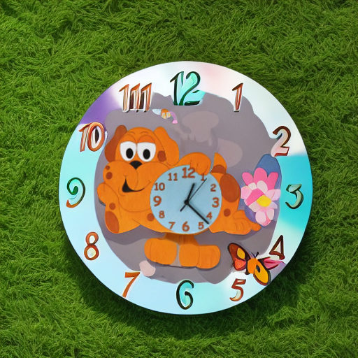 Часы настенные ЩЕНОК Pomy Toys