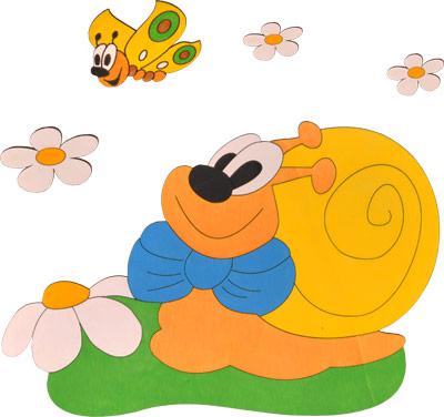 Лампа настенная УЛИТКА-МАЛЬЧИК Pomy Toys