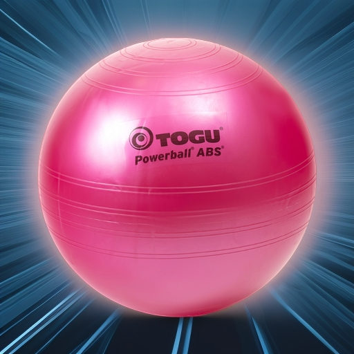 Гимнастический мяч TOGU ABS Powerball 75 см розовый
