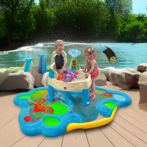 Столик для игр с водой Осьминожка