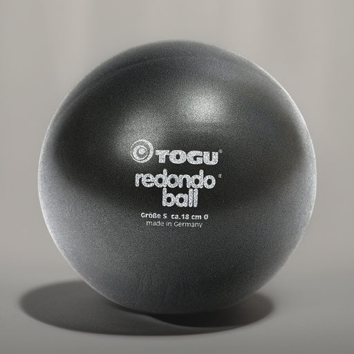 Пилатес-мяч TOGU Redondo Ball антрацит 18 см