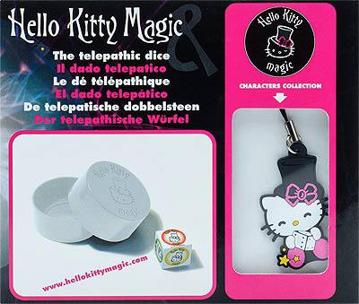 Магический трюк ТЕЛЕПАТИЧЕСКАЯ ИГРАЛЬНАЯ КОСТЬ (ХЕЛЛО КИТТИ) HelloKittyMagic