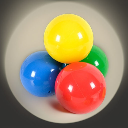 Мячи игровые резиновые Universal Balls Maxi 12,5 см, 4 штуки Ledraplastic