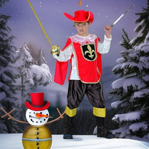 Мушкетер, рост 92-104 Snowmen