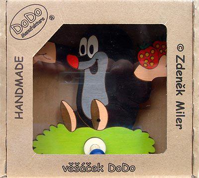 Вешалка настенная КРОТ С ЯГОДАМИ, 1 крючок Pomy Toys