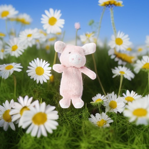 Кукла на пальчик ПОРОСЕНОК Teddykompaniet