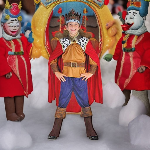 Король, рост 110-120 Snowmen