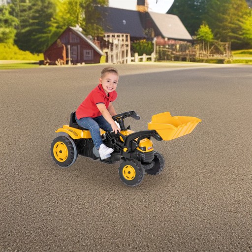 Педальная машина Active Traktor Экскаватор Pilsan