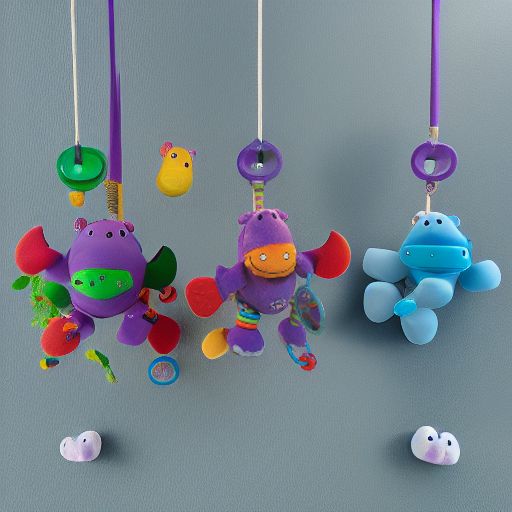 Подвесная игрушка-погремушка ГИППОПОТАМ Edushape
