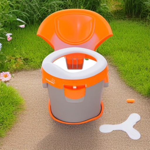 Дорожный горшок и насадка на унитаз HandyPotty оранжевый Roxy-Kids