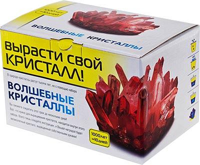 Выращиваем ХРУСТАЛЬНЫЙ КРИСТАЛЛ (большой)