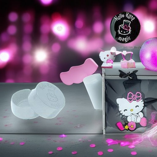Магический трюк ТЕЛЕПАТИЧЕСКАЯ ИГРАЛЬНАЯ КОСТЬ (ХЕЛЛО КИТТИ) HelloKittyMagic