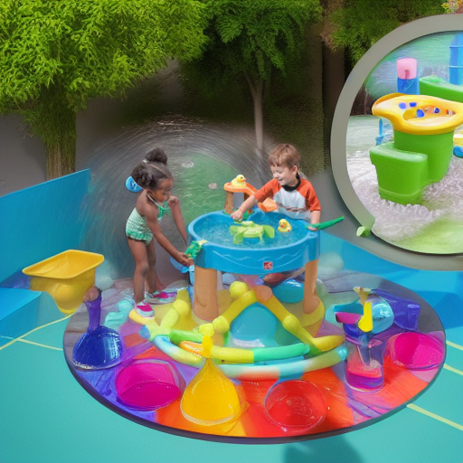 Столик для игр с водой ВЕСЕЛЫЕ УТЯТА Step 2