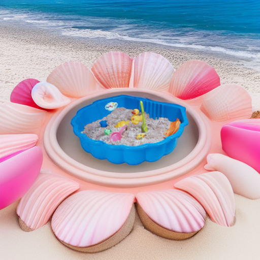 Песочница РАКУШКА PARADISO