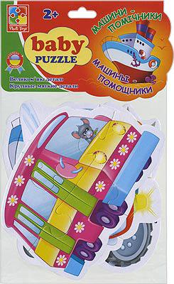 Мягкие пазлы ТРАНСПОРТ Vladi Toys