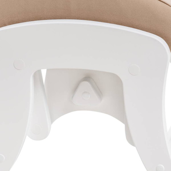 Пуф-глайдер Milli Uni молочный дуб Polaris Beige экокожа