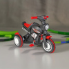 Педальный мотоцикл Cobra Black черный Pilsan