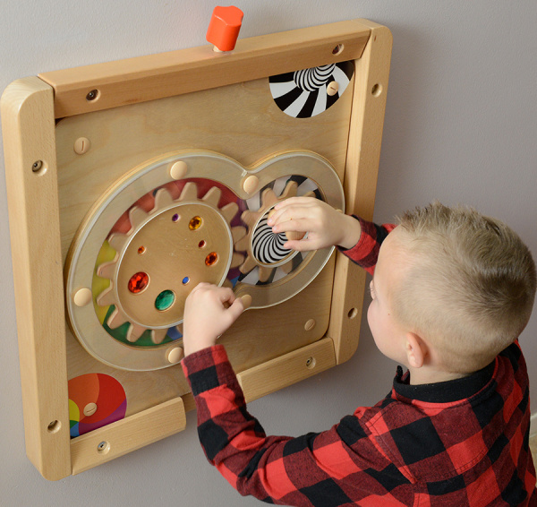 Панель настенная Шестерни-тренажеры для координации рук Masterkids