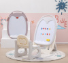 Развивающий детский мольберт UNIX Kids серый