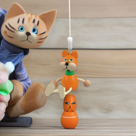 Подвеска на пружине ОРАНЖЕВЫЙ КОТ Woody