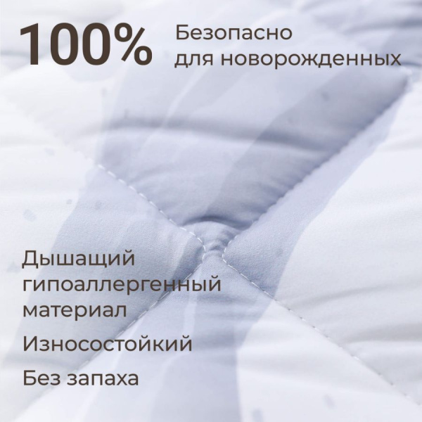 Коврик стеганный UNIX Kids Ocean Океан 130x130 см