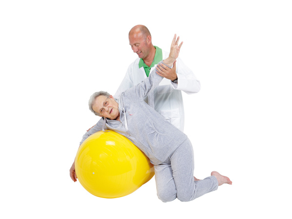 Мяч физиоролл PHYSIO ROLL диаметр 55 см длина 90 см желтый Ledraplastic