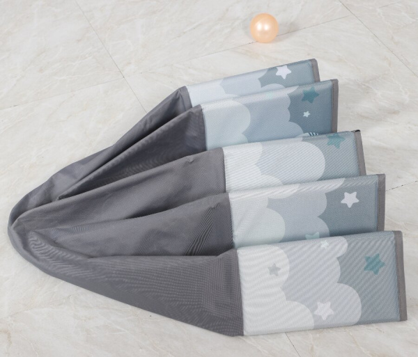 Сухой бассейн для шариков UNIX Kids Moon 100 см Grey