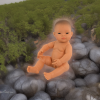 Кукла Мальчик азиат 40 см