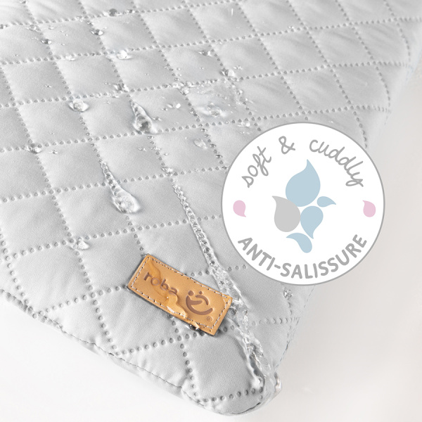 Раздвижной стол для пеленания с ванночкой и матрасиком Baby Pool белый Roba