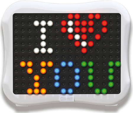 Мозаика Peg Brite 120 штук, со светом Quercetti