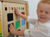 Панель настенная Тактильная (доска В) Masterkids