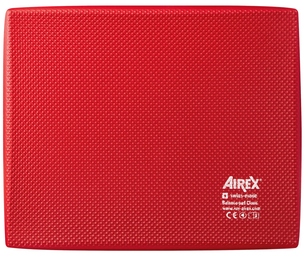 Балансировочная подушка AIREX Balance Pad Cloud 48х40х6 см красная