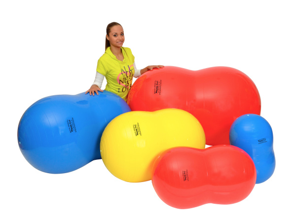 Мяч физиоролл PHYSIO ROLL диаметр 55 см длина 90 см желтый Ledraplastic