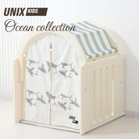 Домик UNIX Kids Ocean Океан серый