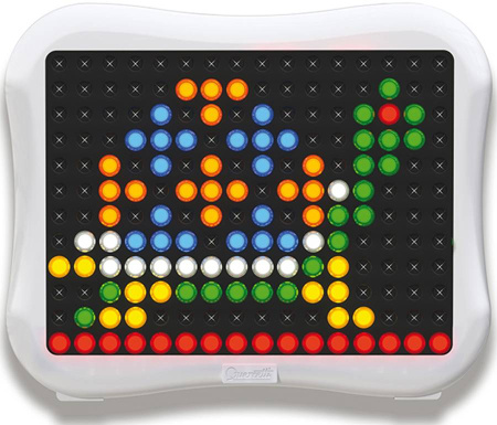 Мозаика Peg Brite 120 штук, со светом Quercetti