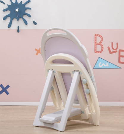 Развивающий детский мольберт UNIX Kids серый