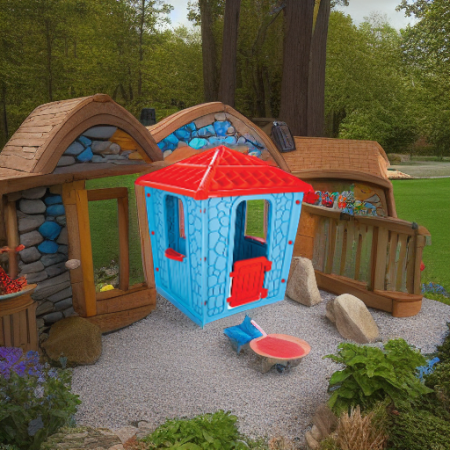 Игровой домик STONE HOUSE Pilsan